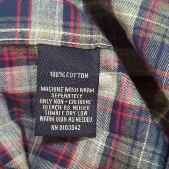 Erbario Toscano Men's Long Sleeve Button Down Harbour Plaid Shirt Size XXL - New - Picture 7 of 8